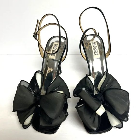 Badgley Mischka Women's Nessie Sandal Black Size 9 M - Picture 3 of 6